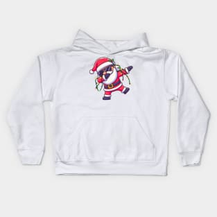 Dabbing Santa Kids Hoodie